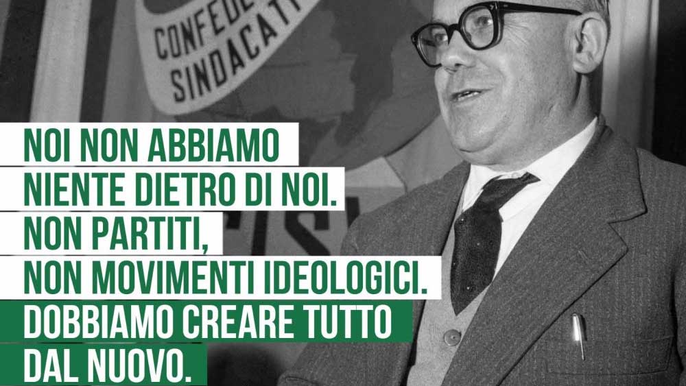 1950 la CISL nasce alla vigilia del Primo Maggio